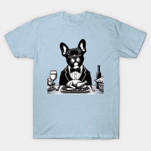 French Bulldog Thanksgiving T-Shirt